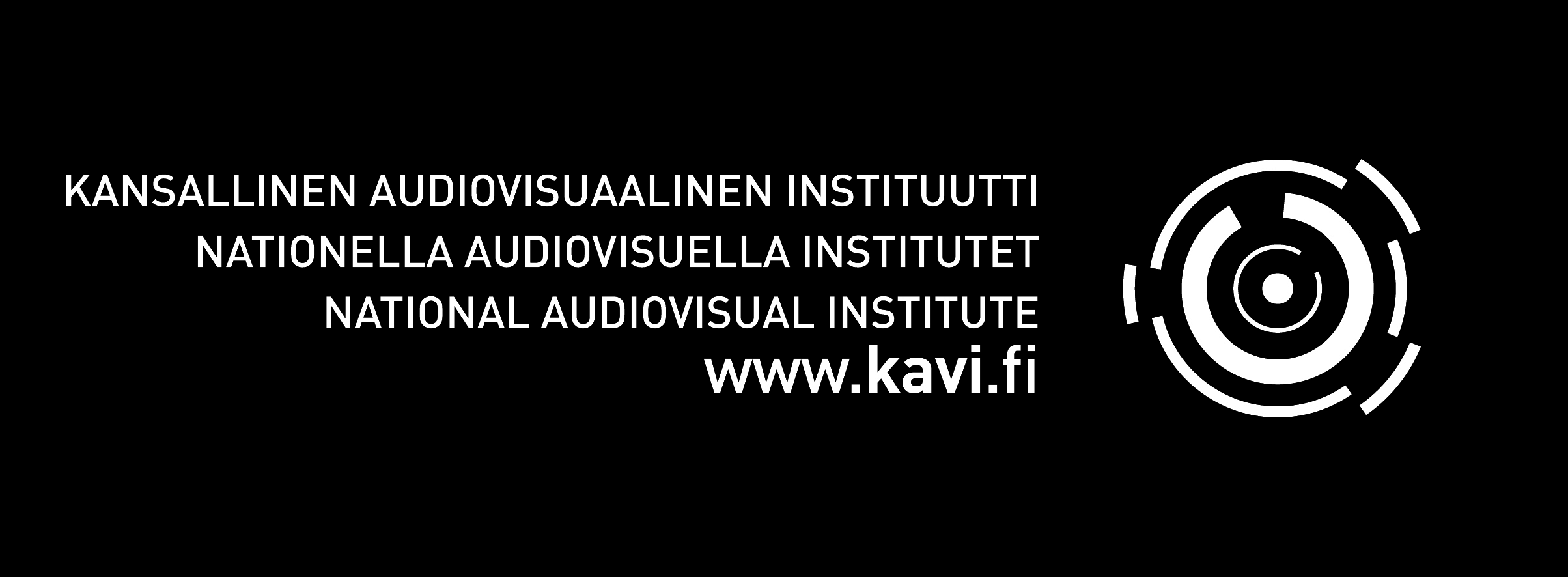 Organisaation logo Kansallinen audiovisuaalinen instituutti